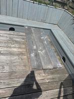 Tafel van steigerhout, Ophalen, Gebruikt, Steigerhout