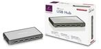 Sitecom CN-062 10 port USB Hub, Computers en Software, Ophalen, Nieuw, USB-hub, Harde schijf