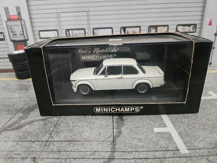 Minichamps BMW 2002 Turbo 1973 1/43 in ovp, Hobby en Vrije tijd, Modelauto's | 1:43, Zo goed als nieuw, Auto, MiniChamps, Ophalen of Verzenden