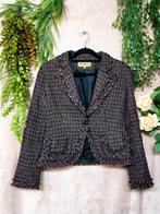 Prachtige vintage unieke handgemaakte kleurrijke blazer, Ophalen of Verzenden, Zo goed als nieuw