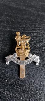 Britse cap badge Royal Army, Ophalen of Verzenden