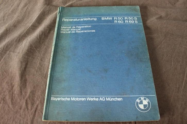 BMW R50 R50S R60 R69S 1966 repair manual reparatur anleitung, Motoren, Handleidingen en Instructieboekjes, Overige merken, Ophalen of Verzenden