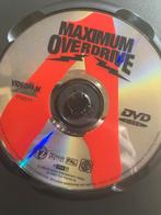 DVD Maximum Overdrive (als tweede aankoop) alleen schijfje, Vanaf 16 jaar, Ophalen of Verzenden, Gebruikt, Overige genres