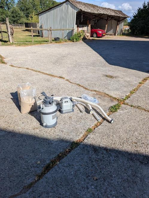 Intex zandfilterpomp, Tuin en Terras, Zwembad-toebehoren, Gebruikt, Zwembadpomp, Ophalen