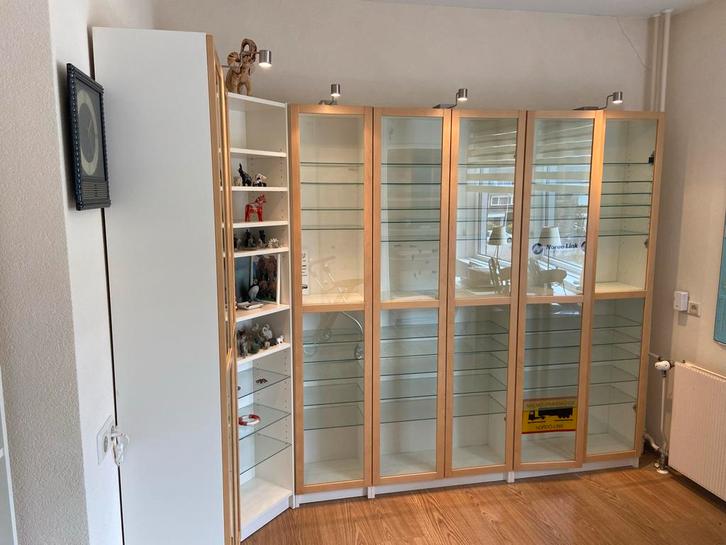 Te koop: Vitrinekast - Stijlvol opbergen!, Huis en Inrichting, Kasten | Vitrinekasten, Gebruikt, 150 tot 200 cm, 50 tot 100 cm