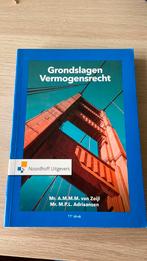 Mr.A.M.M.M. van Zeijl - Grondslagen Vermogensrecht, Mr.A.M.M.M. van Zeijl; M.P.L. Adriaansen, Ophalen of Verzenden