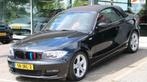 BMW 1-Serie 2.0 120I Cabrio 2009 Zwart, Auto's, 1-Serie, 4 cilinders, Cabriolet, 4 stoelen