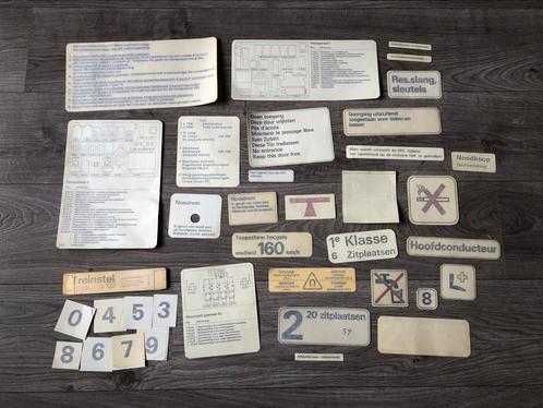 Stickerpakket nr-7 van NS voor treinstellen, Verzamelen, Spoorwegen en Tramwegen, Nieuw, Trein, Overige typen, Verzenden