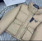 Nieuwe Cropped Puffer Jas - Maat L, Verzenden, Nieuw, Maat 42/44 (L), Beige