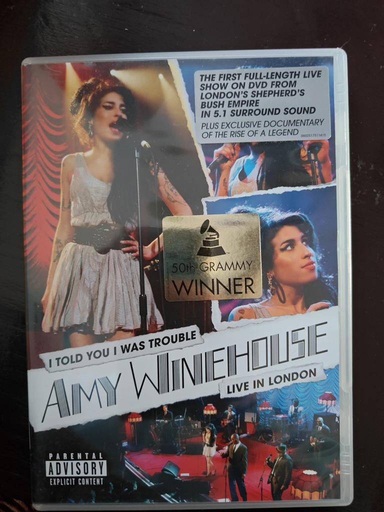 Amy Winehouse - I Told You I Was Trouble DVD, Alle leeftijden, Ophalen of Verzenden, Muziek en Concerten