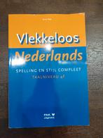 Vlekkeloos Nederlands - Spelling en Stijl Compleet, Boeken, Ophalen of Verzenden, Zo goed als nieuw, MBO, Alpha