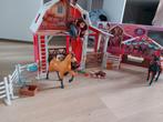 Lucky en Spirit paardenstal met 2 paarden, Kinderen en Baby's, Speelgoed | Playmobil, Complete set, Ophalen of Verzenden