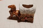 Vintage Paard en Huifkar Tandenstoker Houder, Ophalen of Verzenden
