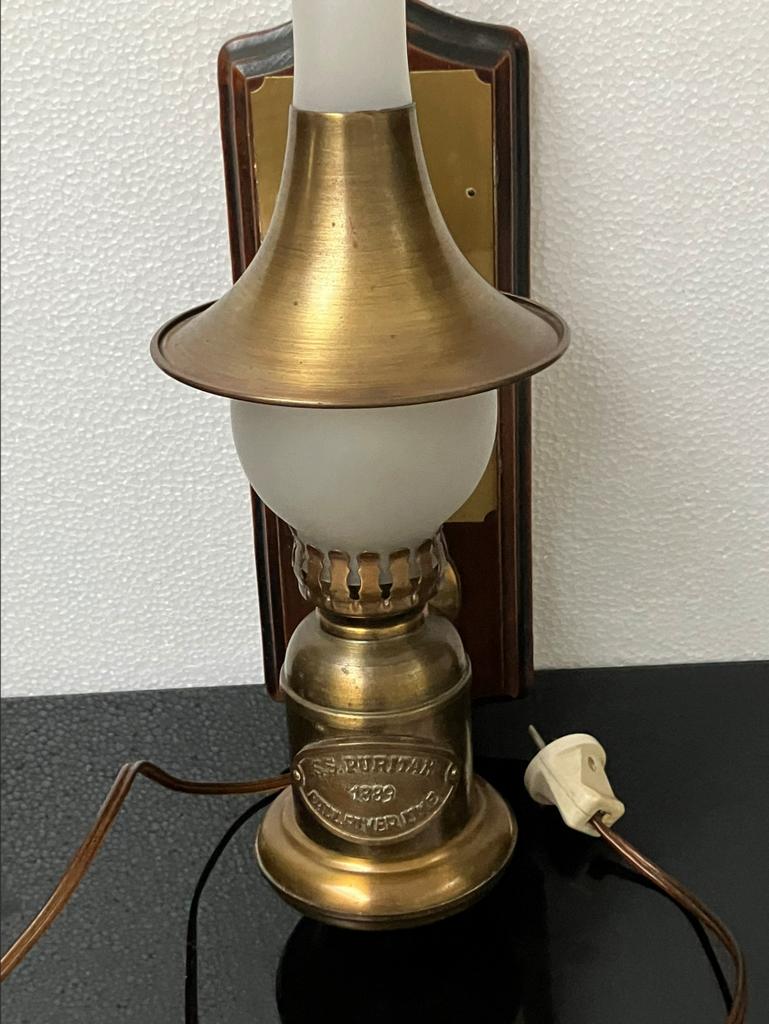 Wandlamp, Huis en Inrichting, Lampen | Wandlampen, Ophalen, Metaal