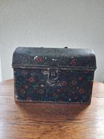 Antiek blik met opschrift beschuit, Ophalen of Verzenden, Gebruikt, Overige