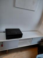 Houten (TV) Meubel - Scandinavisch Design, Ophalen, Met deur(en), 100 tot 150 cm, 25 tot 50 cm