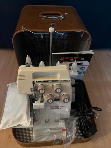 Bernina 334DS locker in compl nieuwstaat beschikbaar voor biedingen