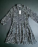 Bien Bleu jurk luipaard nieuw THE STING, Zwart, Maat 42/44 (L), Nieuw, Ophalen of Verzenden