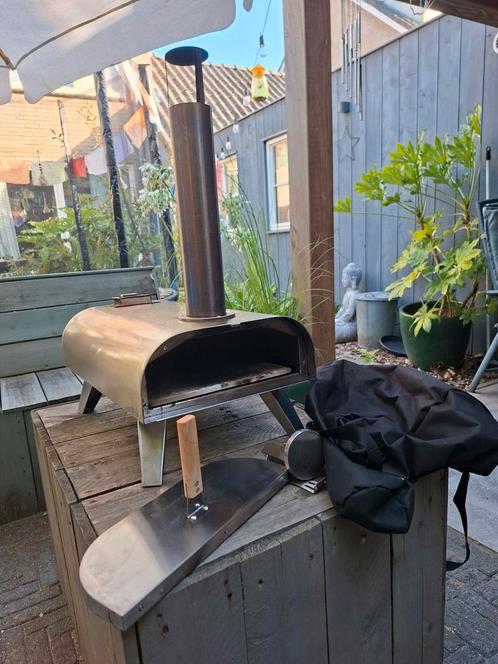Kitchenbrothers Pizza oven - Pallet Gestookt, Tuin en Terras, Pizzaovens, Gebruikt, Ophalen