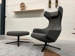 Nieuw Vitra Grand Repos Relax fauteuil met Ottoman Grey stof, Huis en Inrichting, Fauteuils, Vitra, Nieuw, Ophalen of Verzenden