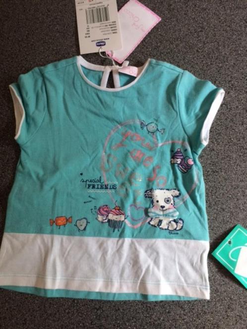 NIEUW Chicco Tshirtje 74 prijskaartjes eraan, Kinderen en Baby's, Babykleding | Maat 74, Nieuw, Jongetje, Shirtje of Longsleeve