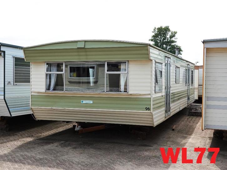 Tudor stacaravan met gezellig interieur te koop voor 6 pers, Caravans en Kamperen, Stacaravans, tot en met 6, Ophalen