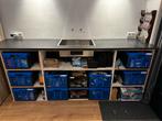 Keukenblok met rvs wasbak, Huis en Inrichting, Keuken | Keukenelementen, Ophalen, Gebruikt, 100 tot 150 cm, 200 cm of meer