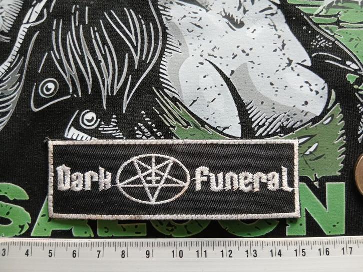 Dark Funeral leuke nieuwe  patch d232 metal bd, Verzamelen, Muziek, Artiesten en Beroemdheden, Nieuw, Kleding, Ophalen of Verzenden