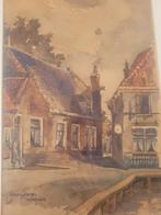 Jan van Geem Aquarel, Antiek en Kunst, Kunst | Etsen en Gravures, Ophalen