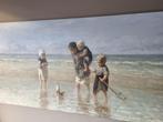 Schilderij canvas doek, Kinderen der zee, Jozef Israëls, Antiek en Kunst, Ophalen