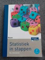 Statistiek in stappen Nel Verhoeven, Boeken, Studieboeken en Cursussen, Ophalen of Verzenden, Gelezen