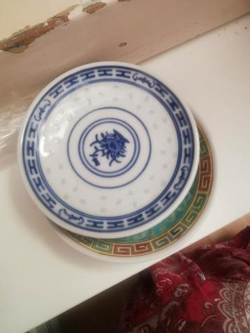 chinese porseleinen lepels schoteltjes bekers beschikbaar voor biedingen