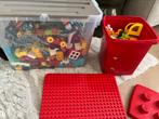 2 dozen met DUPLO o.a. trein + spoor, Ophalen, Gebruikt, Overige merken
