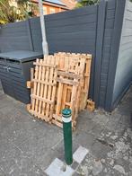 Houten Pallets - Stookhout gratis, Doe-het-zelf en Verbouw, Hout en Planken, Ophalen, Overige houtsoorten, Minder dan 200 cm, Pallet