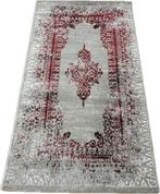 Nieuw vloerkleed 80x150 cm Rood Grijs Luxe oosters design, 50 tot 100 cm, 100 tot 150 cm, Nieuw, Ophalen of Verzenden