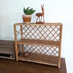 Vintage rotan rekje rek kastje Retro Boho, Huis en Inrichting, Kasten | Overige, Ophalen of Verzenden, Gebruikt