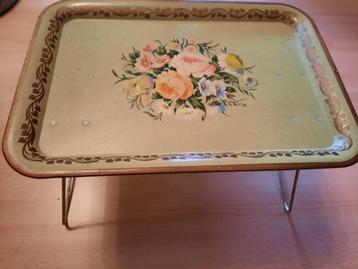 Engels dienblad Vintage metaal Worcester beschikbaar voor biedingen