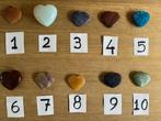 Edelsteen hartjes o.a. Azuriet voor 5 euro per stuk, Sieraden, Tassen en Uiterlijk, Edelstenen, Ophalen of Verzenden, Nieuw