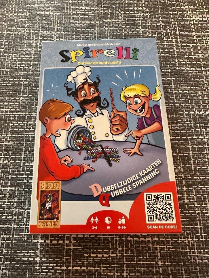Spirelli (999 games), Hobby en Vrije tijd, Gezelschapsspellen | Kaartspellen, Gebruikt, Ophalen of Verzenden