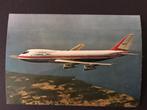 Kaart boeing 747, Ophalen of Verzenden, Zo goed als nieuw, Kaart, Foto of Prent