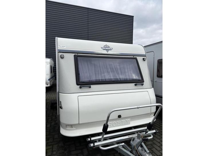 Hobby 400 (1020763), Caravans en Kamperen, Caravans, Particulier, tot en met 3, 750 - 1000 kg, Hobby, 4 tot 5 meter, Fietsenrek
