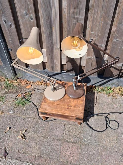 Anglepoise 90 - vintage bureaulamp, Huis en Inrichting, Lampen | Tafellampen, Gebruikt, 50 tot 75 cm, Metaal, Ophalen of Verzenden