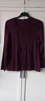 Top van Gerry Weber kleur: aubergine Maat 42, Paars, Maat 42/44 (L), Ophalen of Verzenden, Zo goed als nieuw