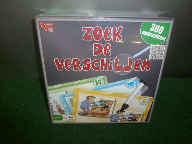 NIEUW leuk en grappig spel ZOEK DE VERSCHILLEN, Een of twee spelers, Ophalen of Verzenden, Nieuw
