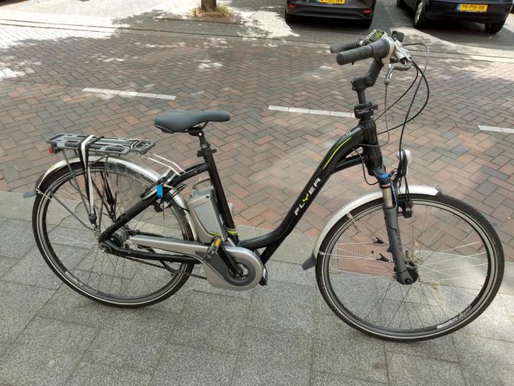 Flyer T8.1 d50 elektrische damesfiets Panasonic middenmotor, Fietsen en Brommers, Fietsen | Dames | Damesfietsen, Gebruikt, Overige merken