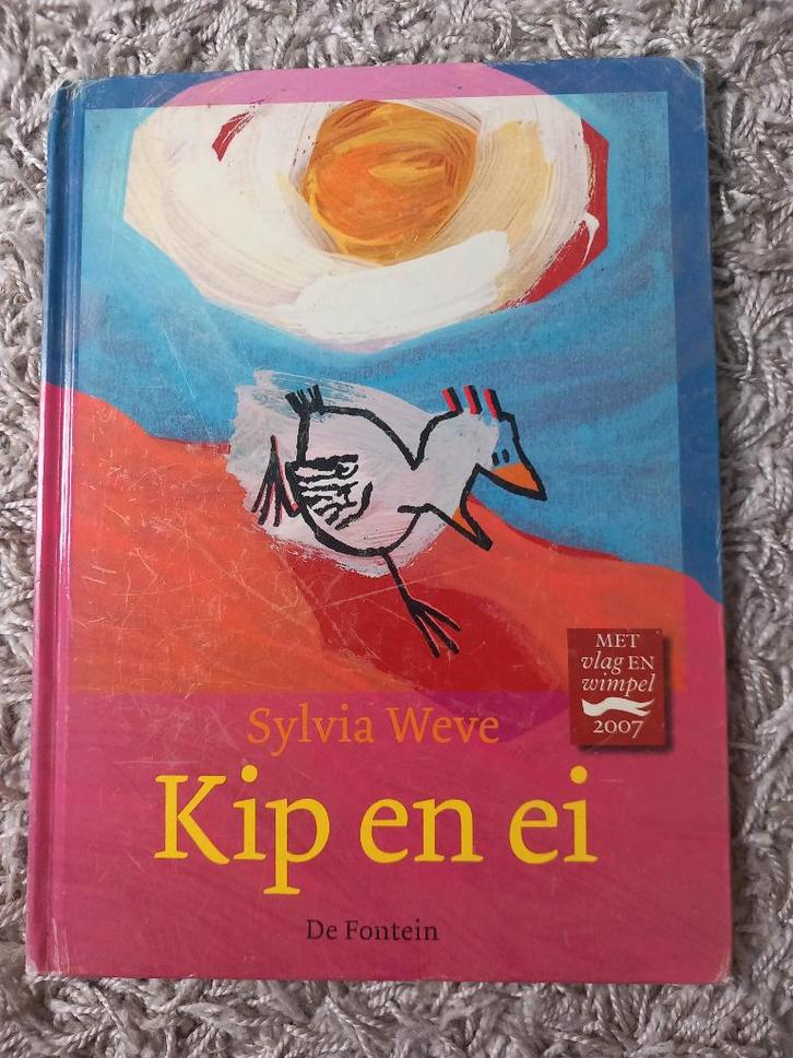 Kinderboek Kip en ei, Boeken, Kinderboeken | Kleuters, Gelezen, Fictie algemeen, Ophalen of Verzenden