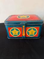 Vintage Radius Blikken Doos incl. Inhoud - Made in Sweden, Antiek en Kunst, Ophalen of Verzenden
