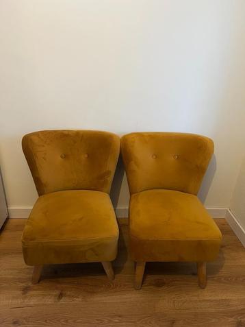 fauteuil stoeltjes suede beschikbaar voor biedingen