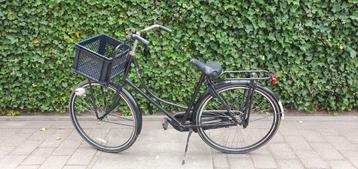 Omafiets met krat framemaat 50 28 inch  beschikbaar voor biedingen