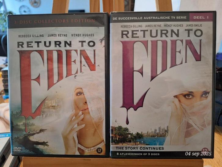 Return to Eden: serie 1 en alle 3 de vervolgseries, Cd's en Dvd's, Dvd's | Tv en Series, Zo goed als nieuw, Drama, Vanaf 12 jaar